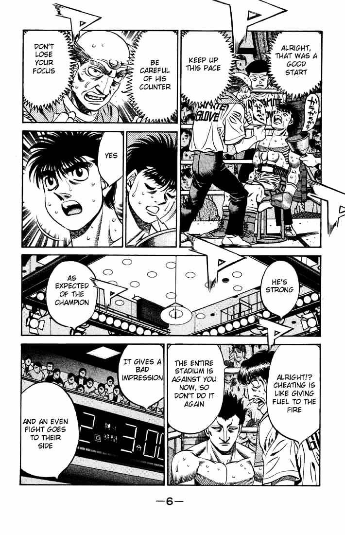 Hajime no Ippo: Fighting Spirit, Chapter 483 image 06